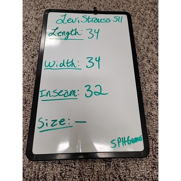 Levi's 511 Denim Slim Fit Men's Jeans 34x34 Levis - Picture 8 of 8